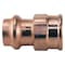 Copper Press By Tmg 1/2 in. x 1/2 in. Copper Press x FPT Female Adapter XPRFA12 - alternate 1